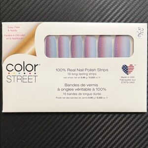 Color Street Pastel  Shimmer Nail Strips - It Takes Tucson